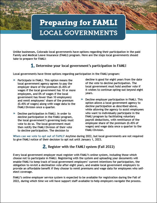 Local Governments Fact Sheet, English version
