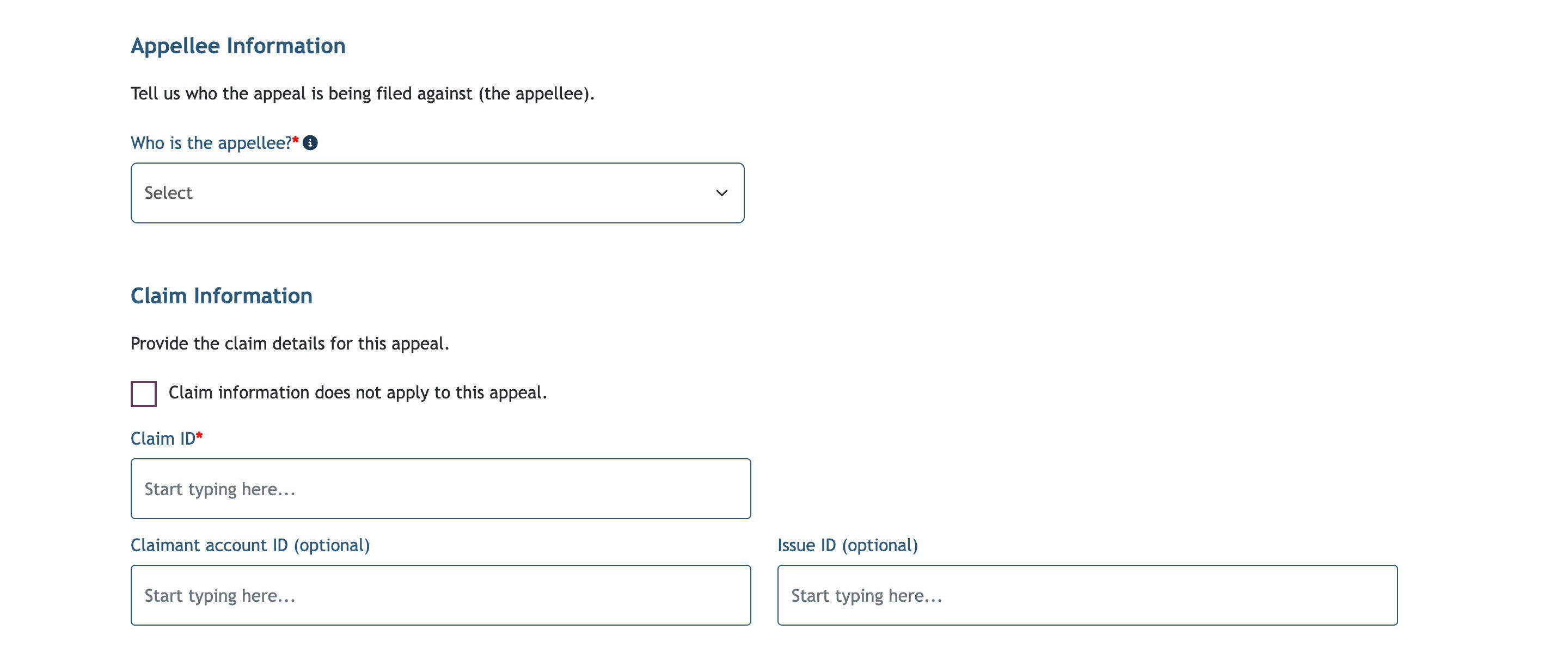 My FAMLI+ User Guide: Appeals Appellee Information