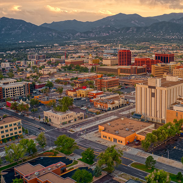 Evening in Colorado Springs