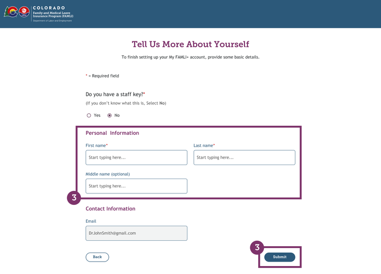 Tell Us More About Yourself