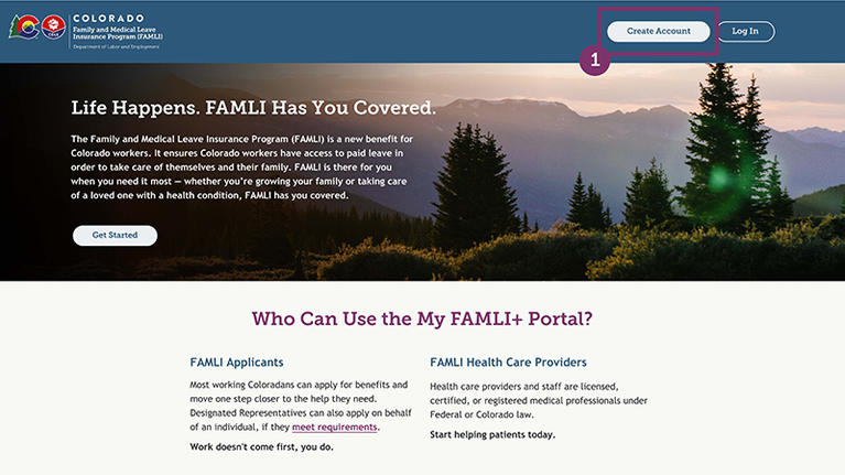 My FAMLI+ Who Can Use the My FAMLI+ Portal screenshot