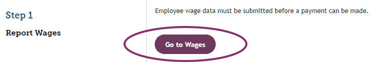 My FAMLI+ Employer TPA Wage Reporting Go To Wages